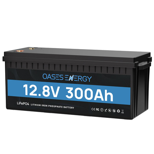 12V 300Ah LiFePO4 Lithium Battery with 200A BMS for RV, Home Power Shortage, Camping, Boats, and Off Grid Applications